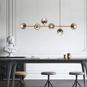 Nordic Glass Ball chandelier - chandelier light bulbs