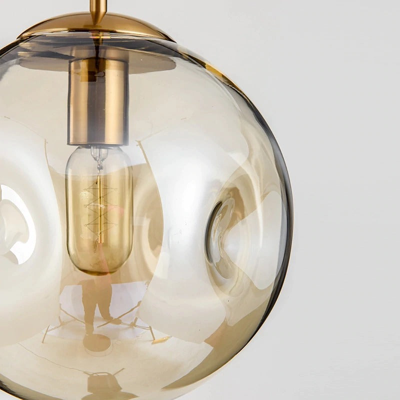MODERN GLASS PENDANT LIGHTS - LODAMER
