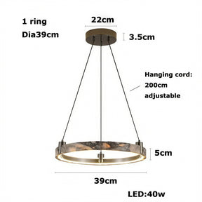 VELORA CIRCLE PENDANT LAMP