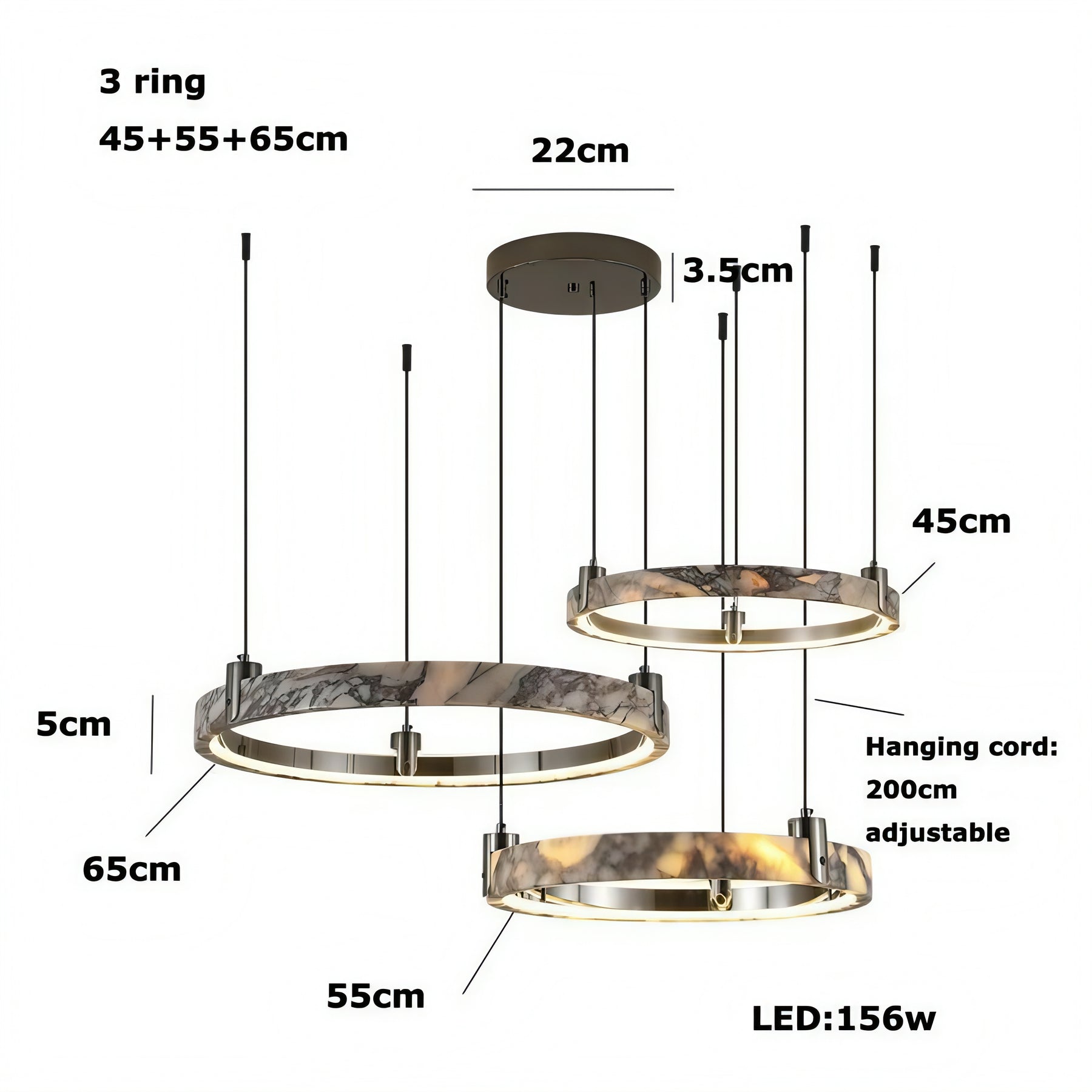 VELORA CIRCLE PENDANT LAMP