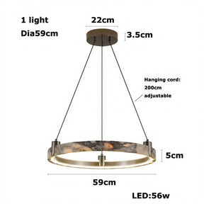 VELORA CIRCLE PENDANT LAMP