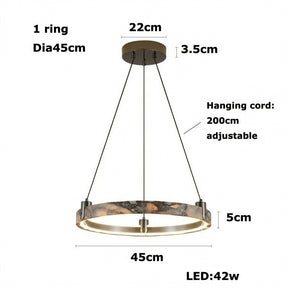 VELORA CIRCLE PENDANT LAMP