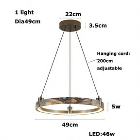 VELORA CIRCLE PENDANT LAMP