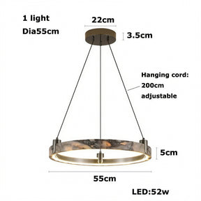 VELORA CIRCLE PENDANT LAMP