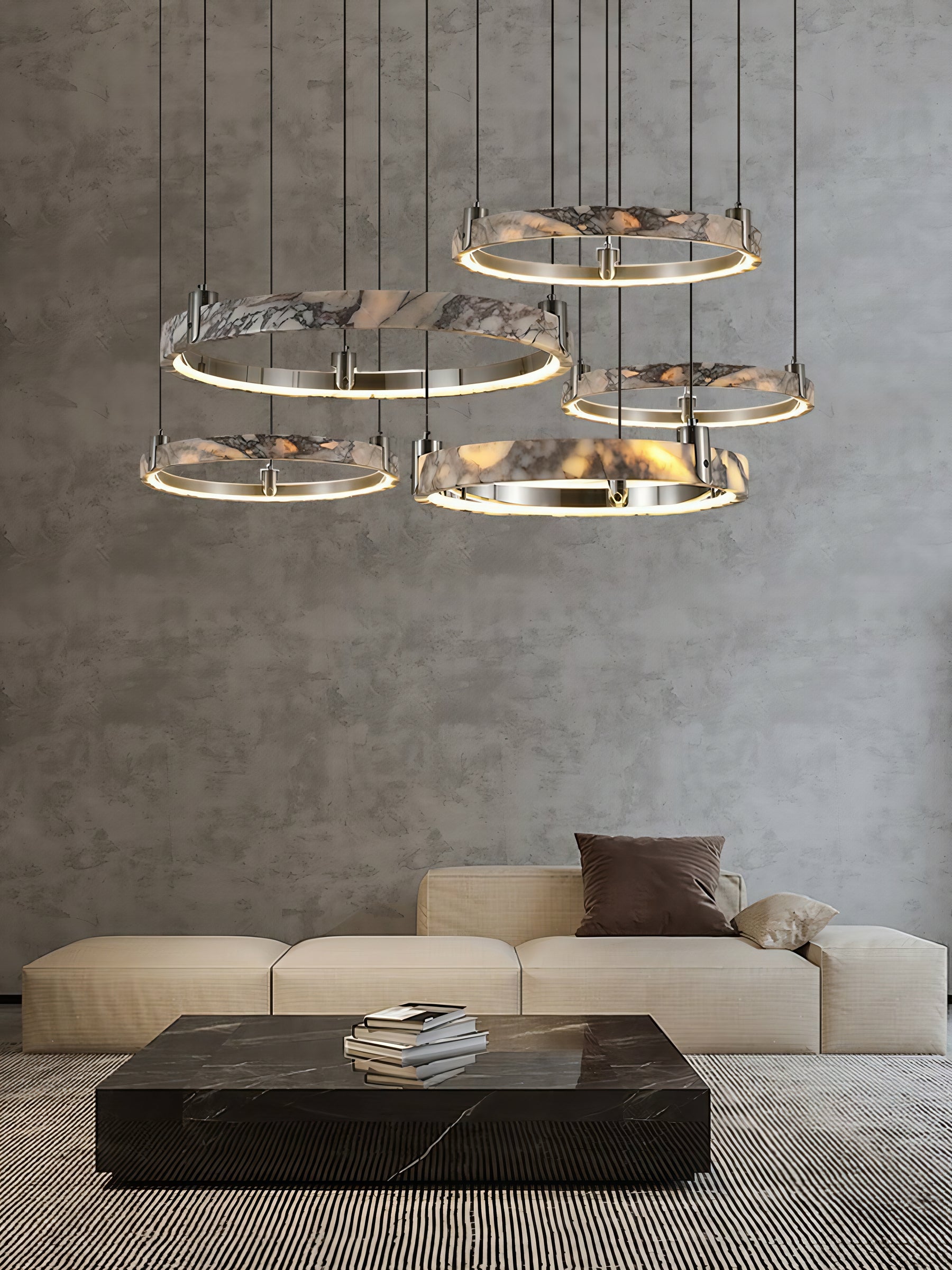 VELORA CIRCLE PENDANT LAMP