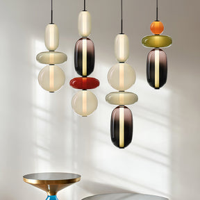 CANDIED GLASS COMBO PENDANT LAMP