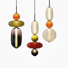 CANDIED GLASS COMBO PENDANT LAMP
