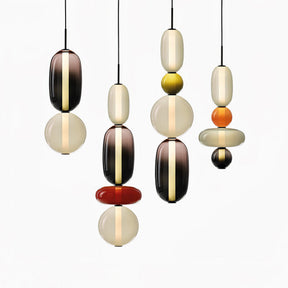 CANDIED GLASS COMBO PENDANT LAMP
