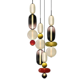 CANDIED GLASS COMBO PENDANT LAMP