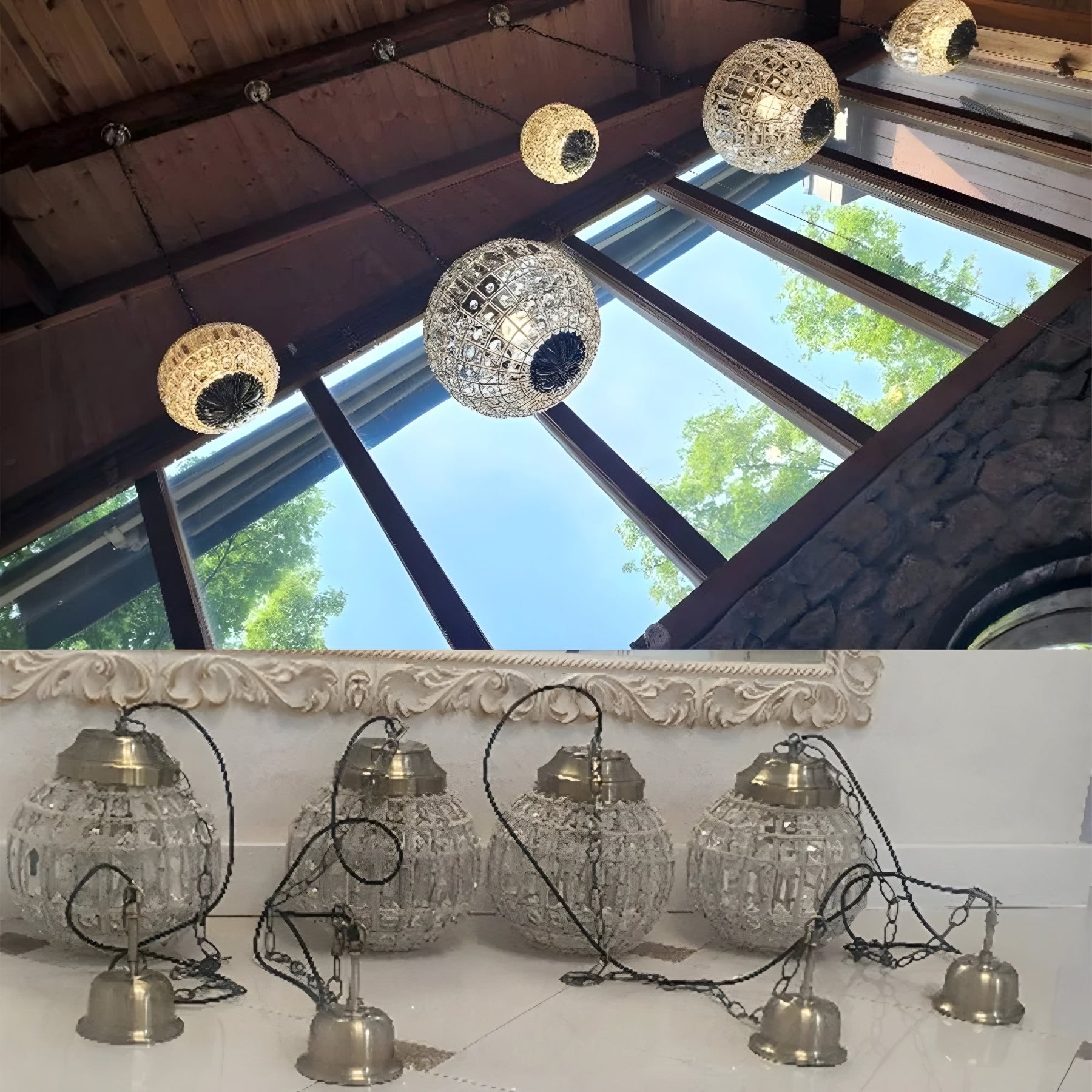 VINTAGE CRYSTAL EUROPEAN LUXURY CHANDELIER