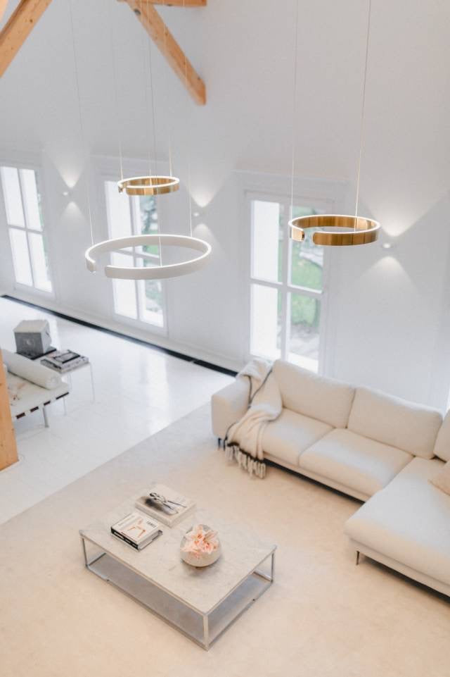 C- LUXE PENDANT LAMP (AUTO LIFTING)