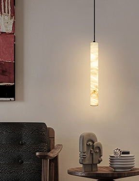 MARBLE TABULAR PENDANT LAMP