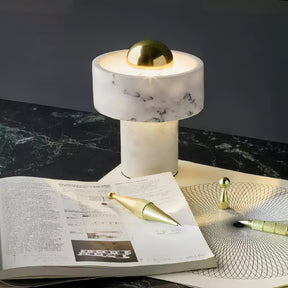 MARBLE AURA TABLE LAMP