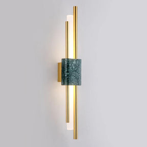 MARBLE CYLINDRICAL TANTO WALL LAMP