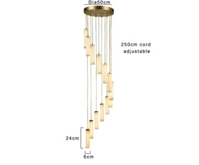NORDIC LED MARBLE PENDANT LAMP