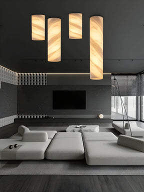 MARBLE CYLINDER LED CEILING LAMP