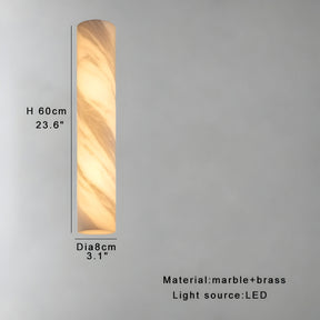 MARBLE CYLINDER LED CEILING LAMP