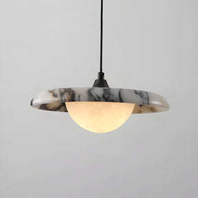 LUXURY BLACK STONE PENDANT LAMP