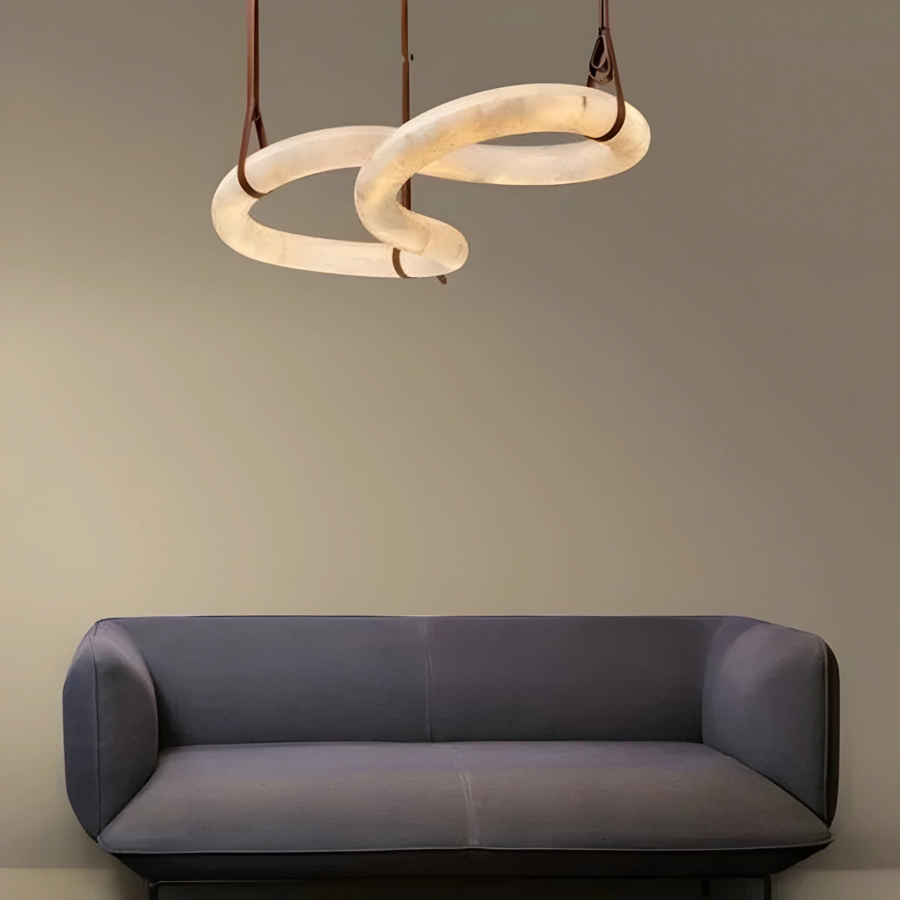 NATURAL MARBLE NORDIC CEILING LAMP