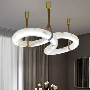 NATURAL MARBLE NORDIC CEILING LAMP
