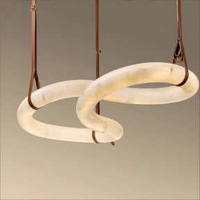 NATURAL MARBLE NORDIC CEILING LAMP