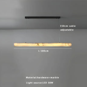LUMO STONE LINEAR PENDANT LAMP