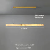 LUMO STONE LINEAR PENDANT LAMP