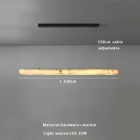 LUMO STONE LINEAR PENDANT LAMP