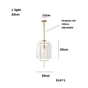 LUXEBALL GLASS PENDANT LAMP