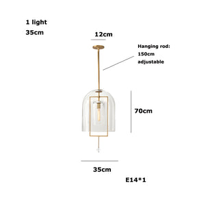 LUXEBALL GLASS PENDANT LAMP