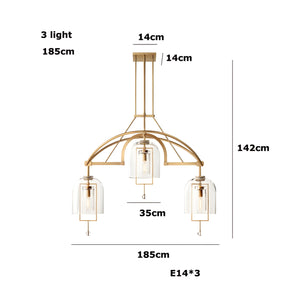 LUXEBALL GLASS PENDANT LAMP
