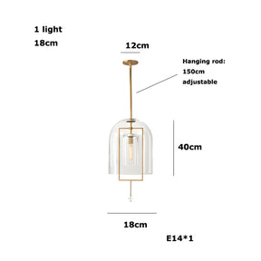 LUXEBALL GLASS PENDANT LAMP