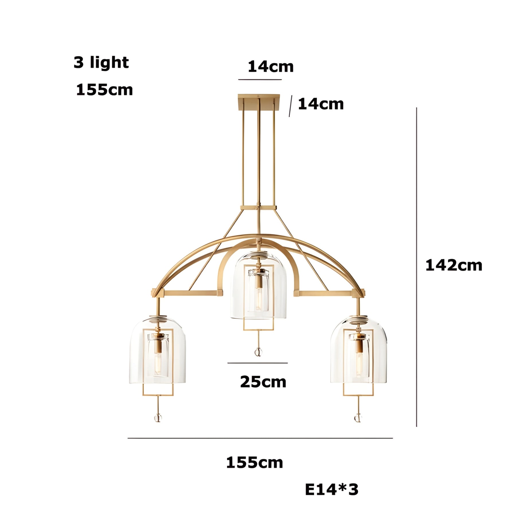 LUXEBALL GLASS PENDANT LAMP