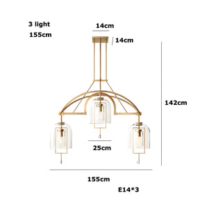 LUXEBALL GLASS PENDANT LAMP