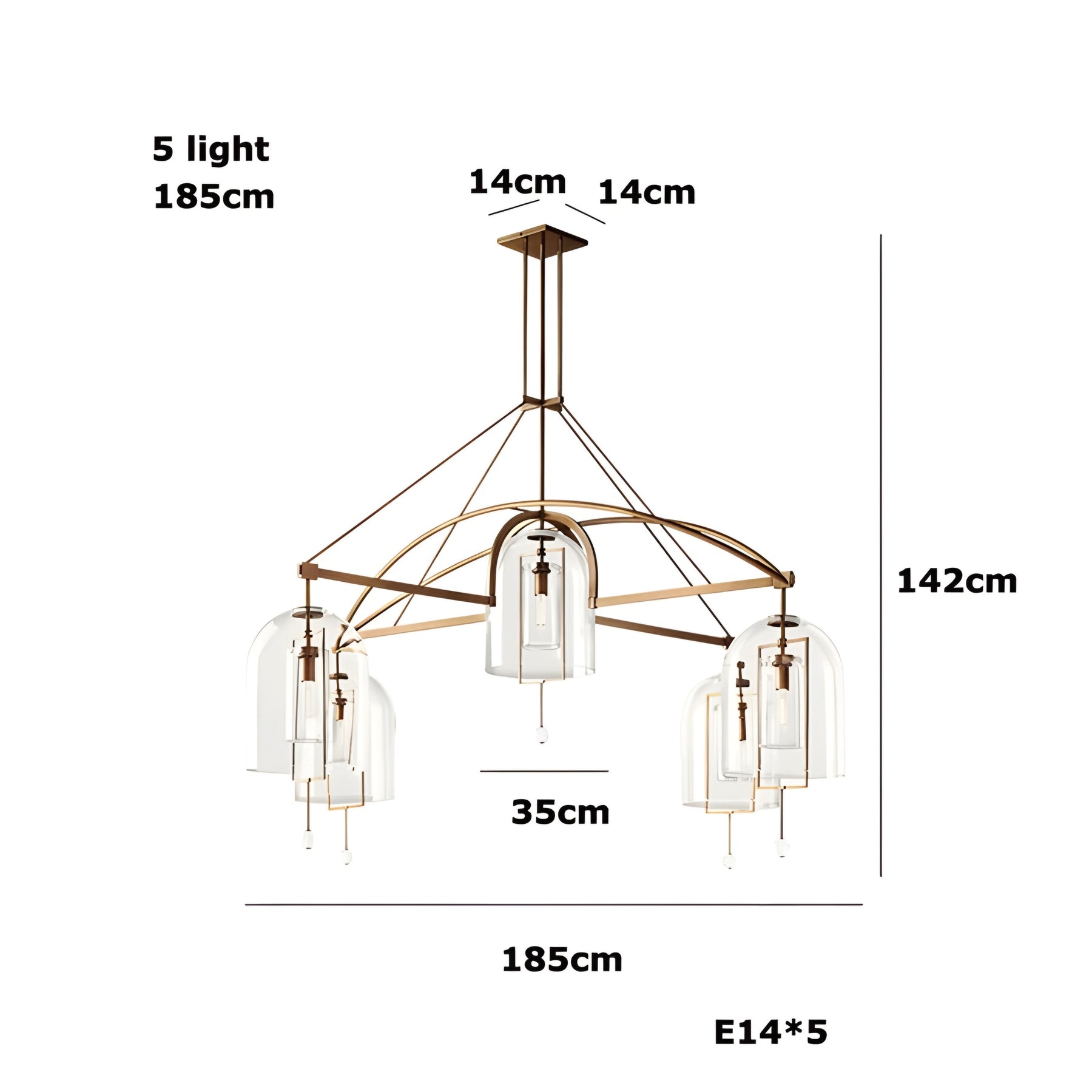 LUXEBALL GLASS PENDANT LAMP