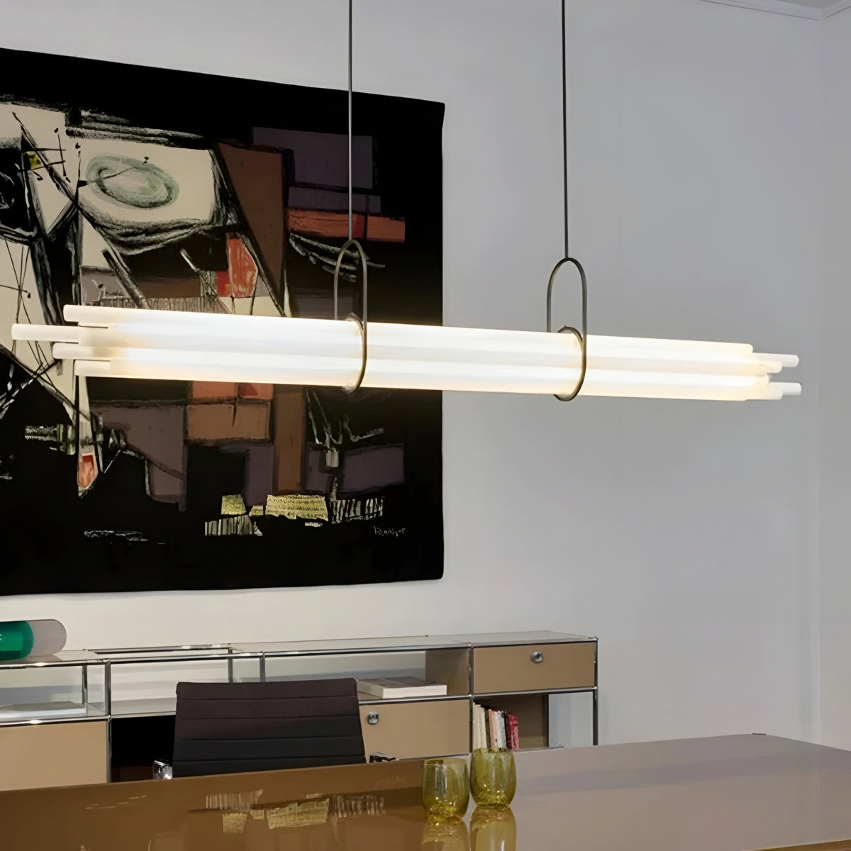 TUBE CLUSTER PENDANT LAMP