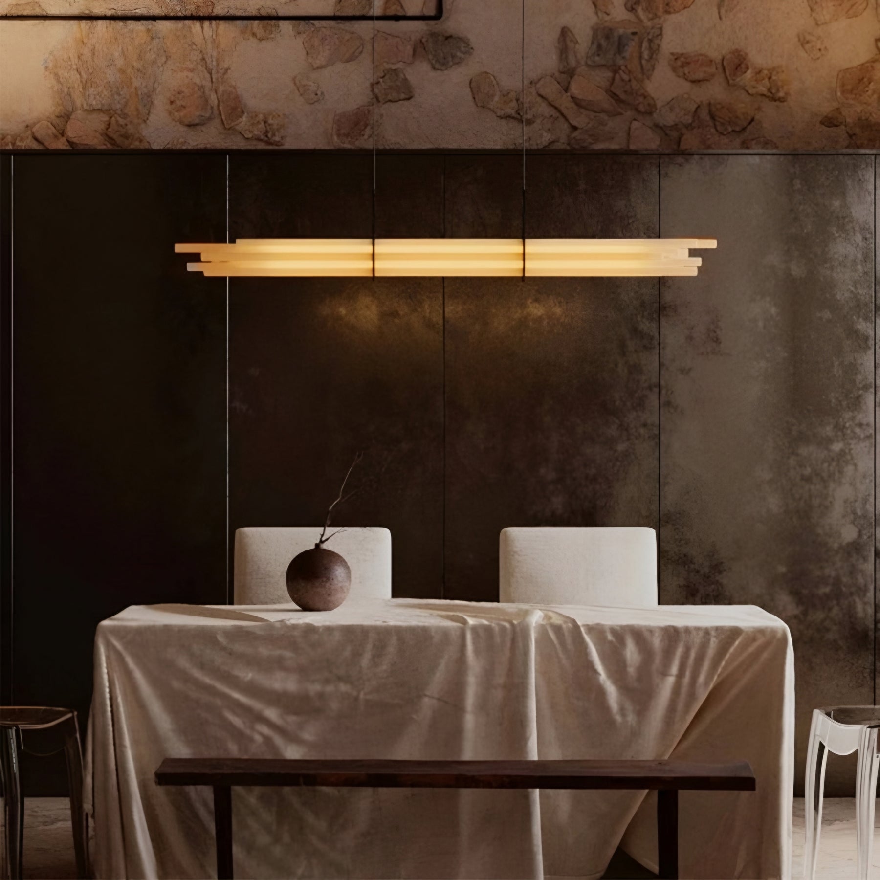 TUBE CLUSTER PENDANT LAMP