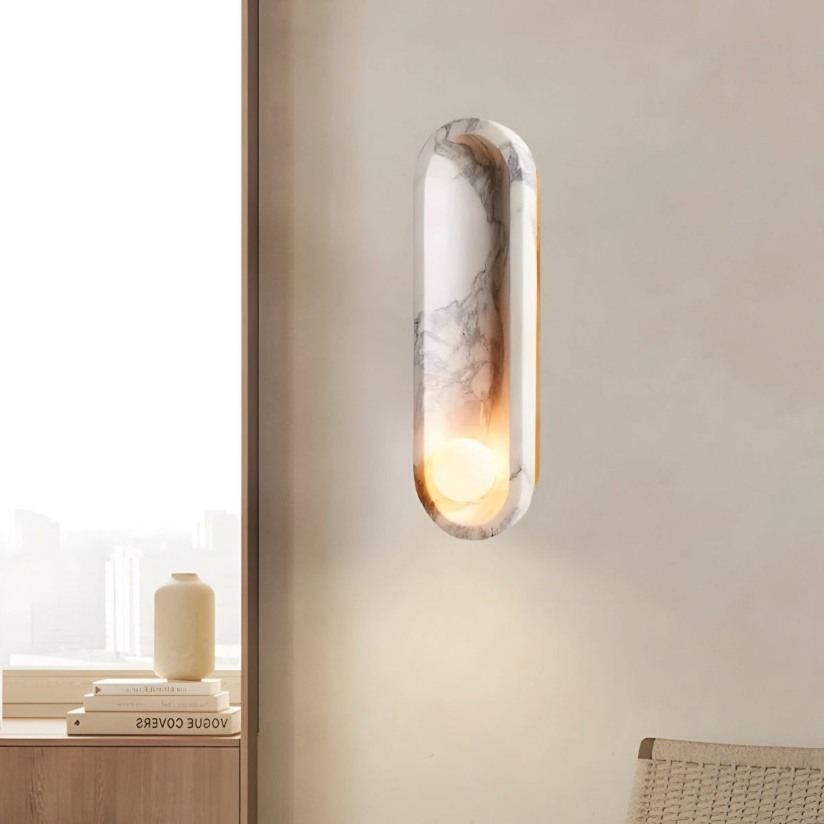 MARMO CAPSULE WALL LAMP