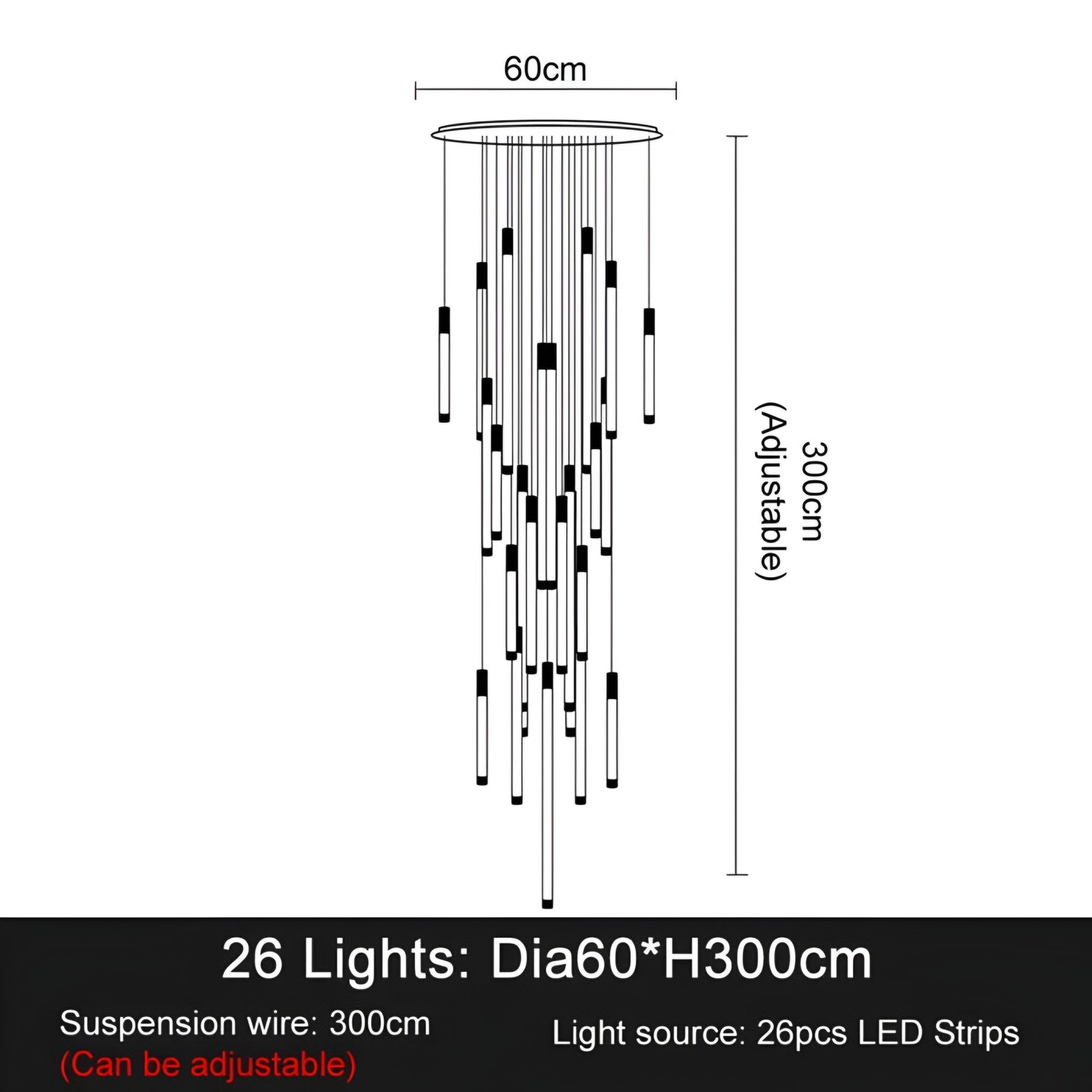 RAIN PHOS PENDANT LAMP