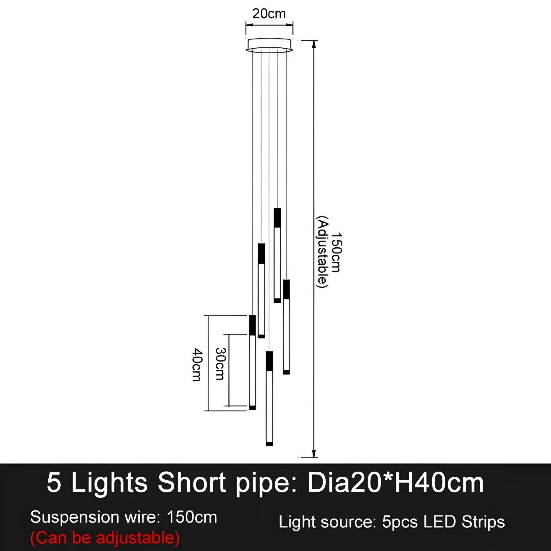RAIN PHOS PENDANT LAMP