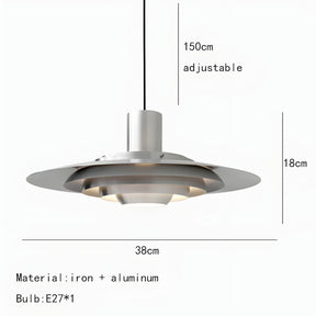 DISC REFLECTOR PENDANT LAMP