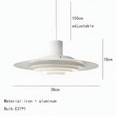 DISC REFLECTOR PENDANT LAMP