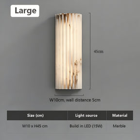 VEIN TRACER WALL LAMP