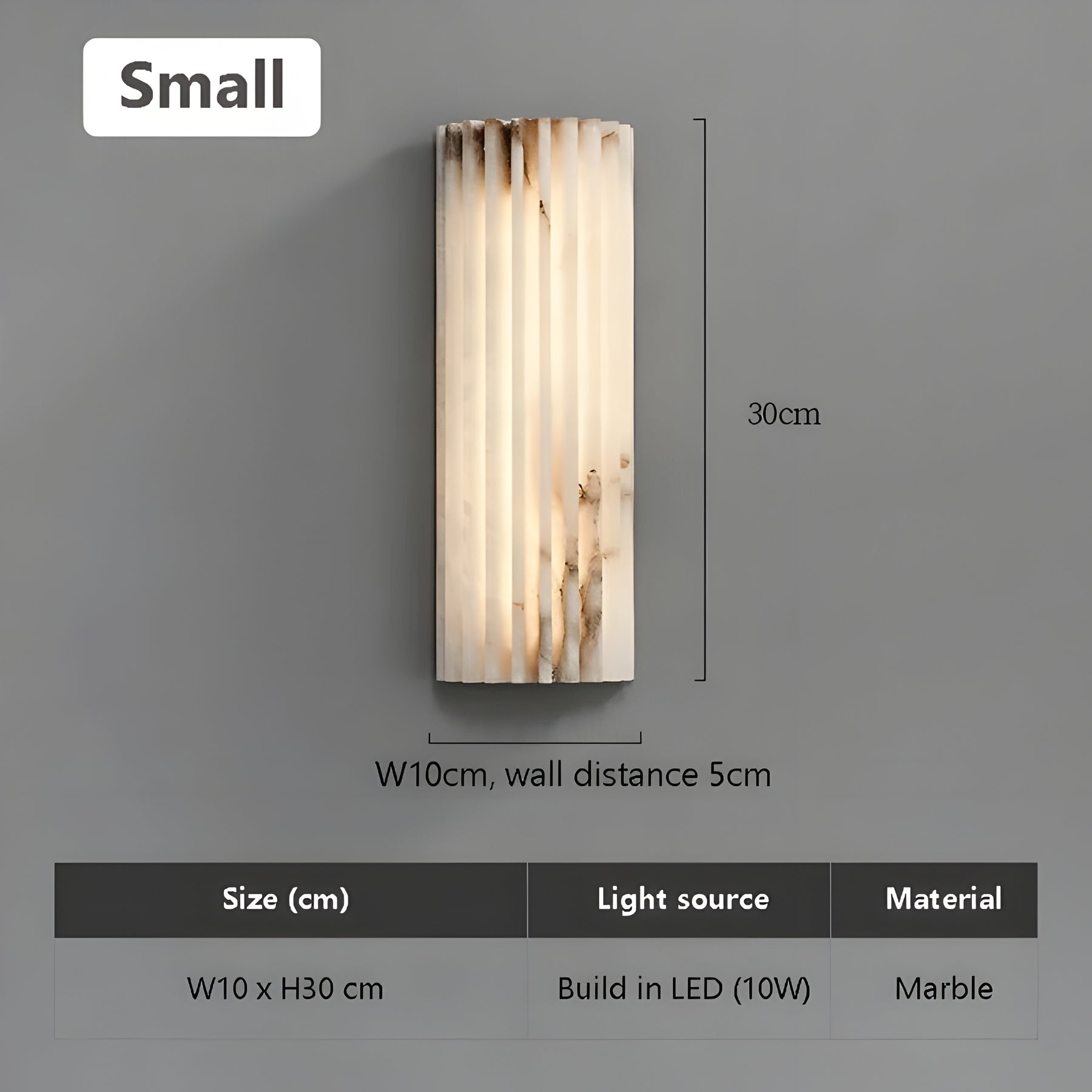 VEIN TRACER WALL LAMP