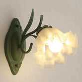 FRENCH PASTORAL FLOWER WALL LAMP