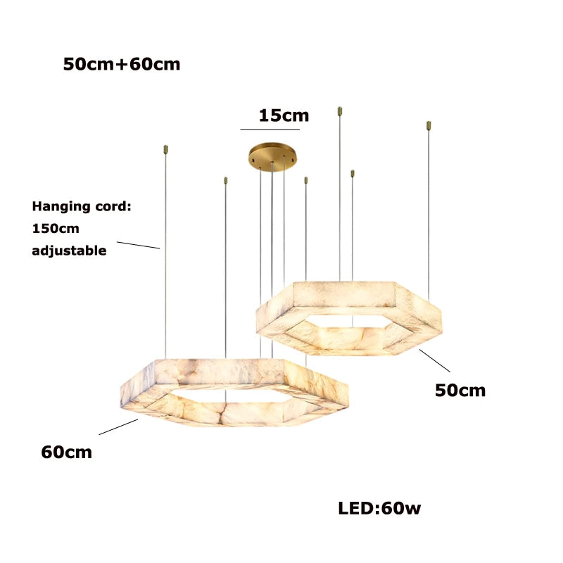 MAEBELLA HEXA PENDANT LAMP