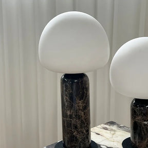 LUXURY BLACK MAEBLE DESK LAMP