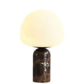 LUXURY BLACK MAEBLE DESK LAMP