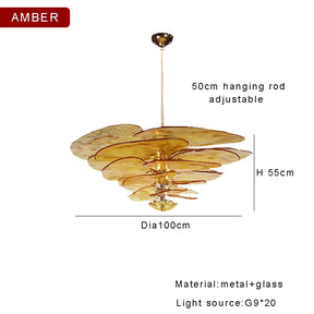 OPAL SHROOM PENDANT LAMP