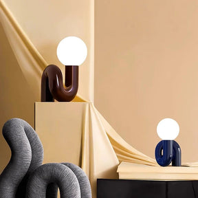 CRIMSON LOOP TABLE LAMP